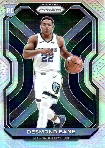 #297 Desmond Bane - Memphis Grizzlies - 2020-21 Panini Prizm - Silver Prizms Basketball