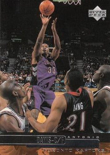#297 Antonio Davis - Toronto Raptors - 1999-00 Upper Deck Basketball