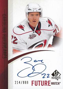 #297 Zac Dalpe - Carolina Hurricanes - 2010-11 SP Authentic Hockey