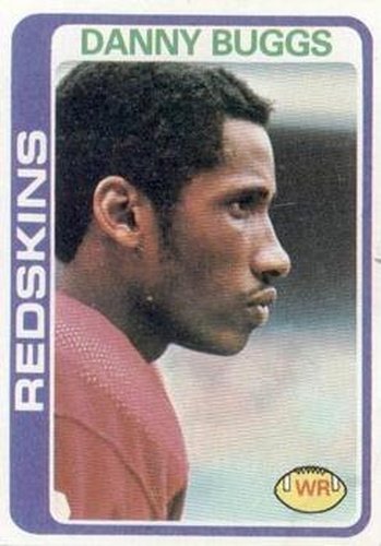 #297 Danny Buggs - Washington Redskins - 1978 Topps Football