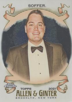 #297 Ben Soffer - 2021 Topps Allen & Ginter Chrome Baseball