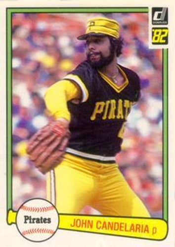 #297 John Candelaria - Pittsburgh Pirates - 1982 Donruss Baseball