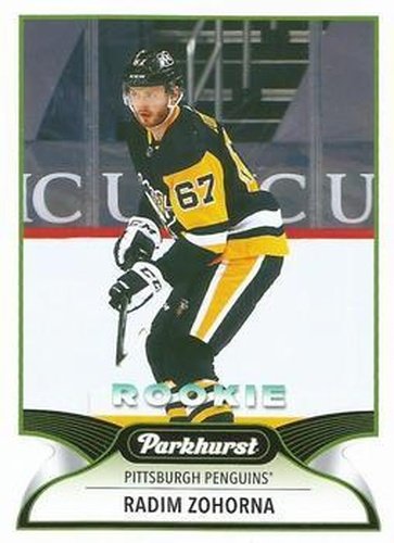 #297 Radim Zohorna - Pittsburgh Penguins - 2021-22 Parkhurst Hockey