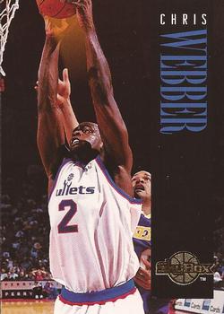#297 Chris Webber - Washington Bullets - 1994-95 SkyBox Premium Basketball
