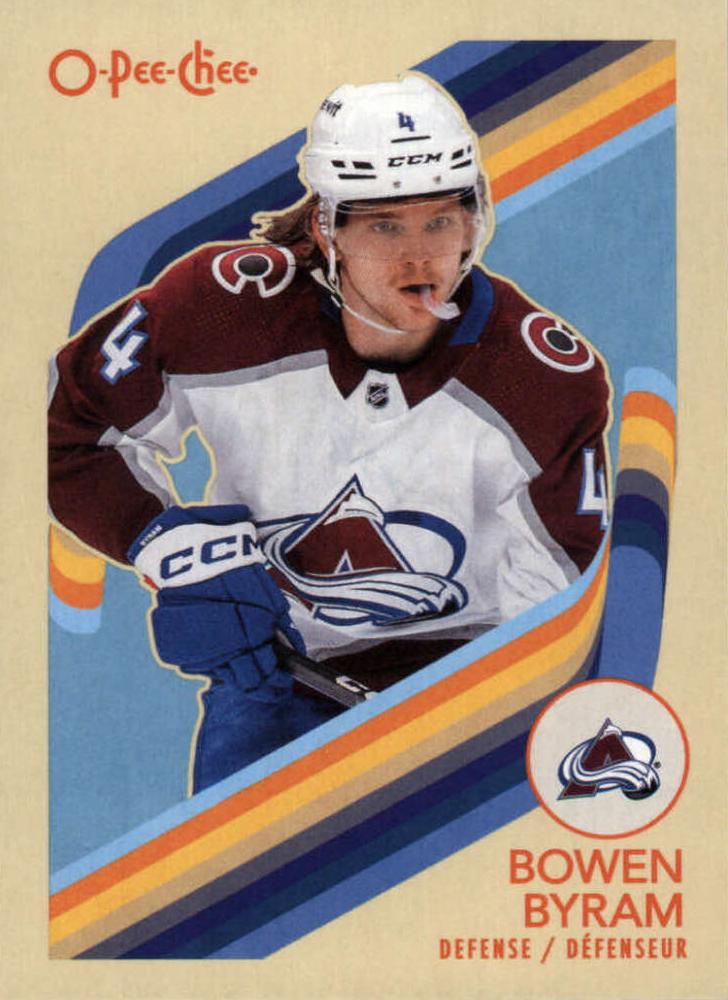 #297 Bowen Byram - Colorado Avalanche - 2023-24 O-Pee-Chee - Retro Hockey