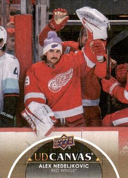 #C298 Alex Nedeljkovic - Detroit Red Wings - 2021-22 Upper Deck - UD Canvas Hockey