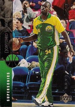 #298 Dontonio Wingfield - Seattle SuperSonics - 1994-95 Upper Deck Basketball