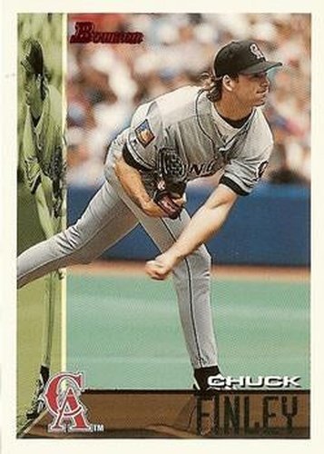 #298 Chuck Finley - California Angels - 1995 Bowman Baseball