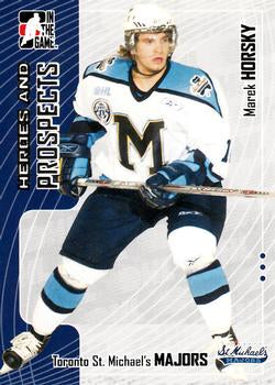 #298 Marek Horsky - Toronto St. Michael's Majors - 2005-06 In The Game Heroes and Prospects Hockey
