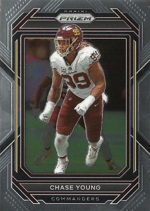 #298 Chase Young - Washington Commanders - 2022 Panini Prizm Football