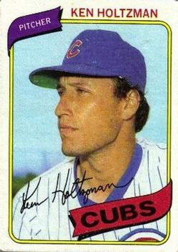 #298 Ken Holtzman - Chicago Cubs - 1980 Topps Baseball