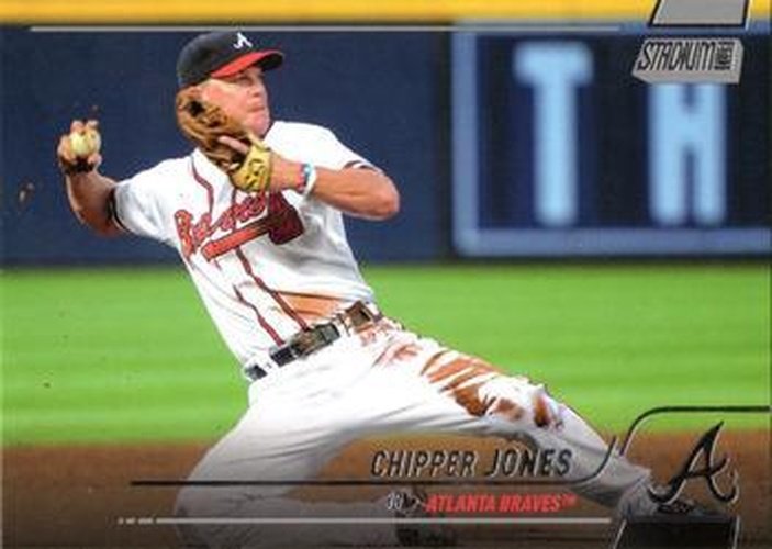 #298 Chipper Jones - Atlanta Braves - 2022 Stadium Club Baseball