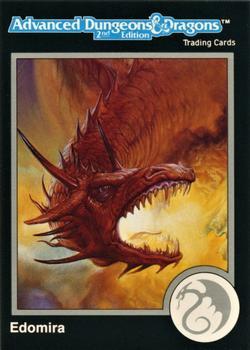 #298 Edomira, "Red Watcher" - 1991 TSR Advanced Dungeons & Dragons - Silver