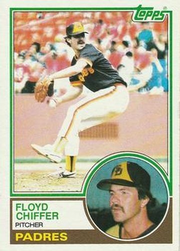 #298 Floyd Chiffer - San Diego Padres - 1983 Topps Baseball