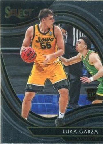 #298 Luka Garza - Iowa Hawkeyes - 2021 Panini Chronicles Draft Picks Basketball