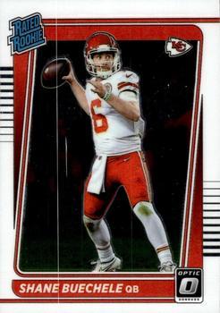 #298 Shane Buechele - Kansas City Chiefs - 2021 Donruss Optic Football