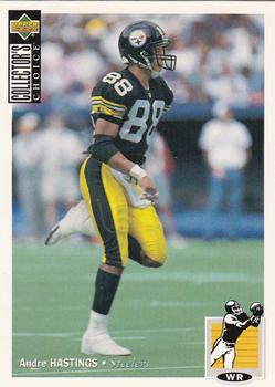 #298 Andre Hastings - Pittsburgh Steelers - 1994 Collector's Choice Football