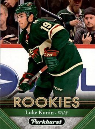#298 Luke Kunin - Minnesota Wild - 2017-18 Parkhurst Hockey