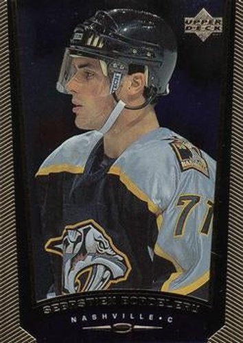 #298 Sebastien Bordeleau - Nashville Predators - 1998-99 Upper Deck Gold Reserve Hockey