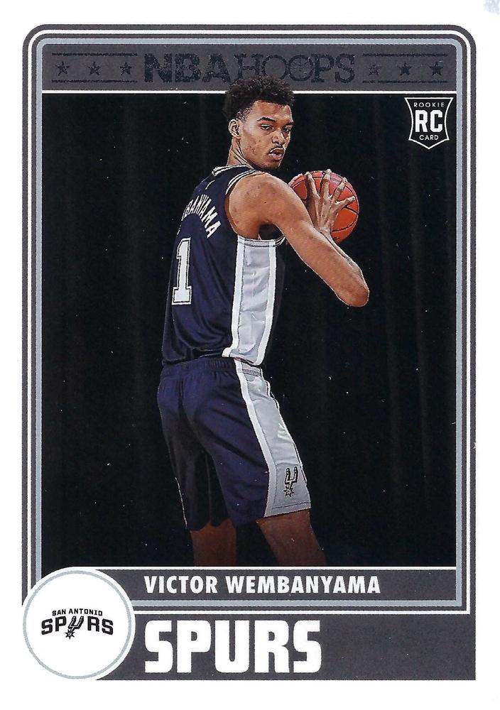 #298 Victor Wembanyama - San Antonio Spurs - 2023-24 Hoops Basketball