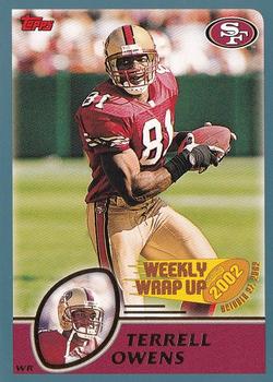 #298 Terrell Owens - San Francisco 49ers - 2003 Topps Football