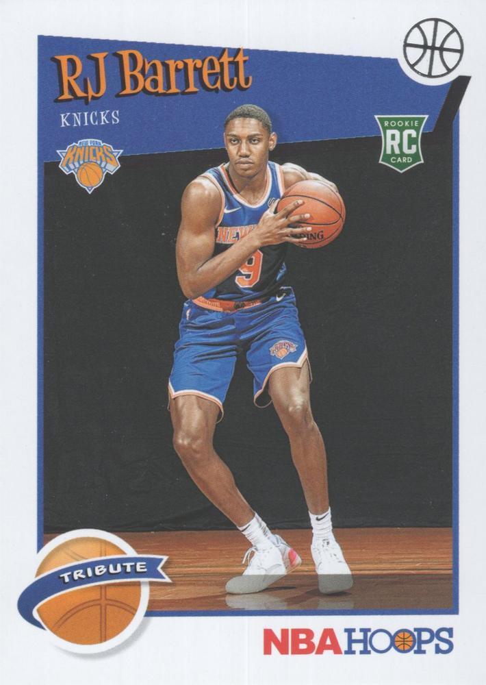 #298 RJ Barrett - New York Knicks - 2019-20 Hoops Basketball
