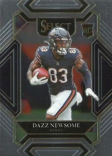 #298 Dazz Newsome - Chicago Bears - 2021 Panini Select Football