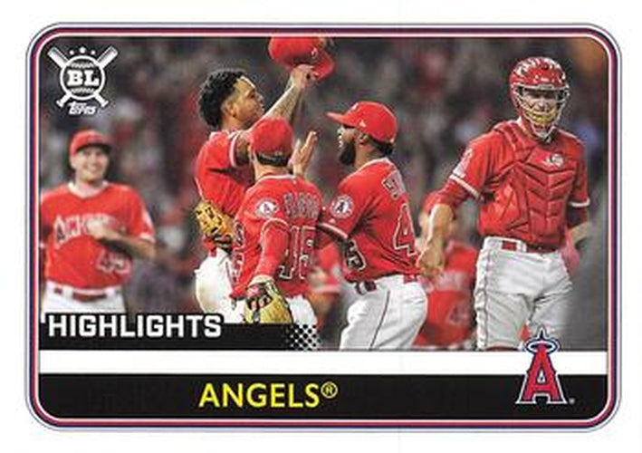 #299 Los Angeles Angels - Los Angeles Angels - 2020 Topps Big League Baseball