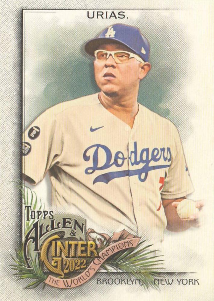 #299 Julio Urias - Los Angeles Dodgers - 2022 Topps Allen & Ginter Baseball