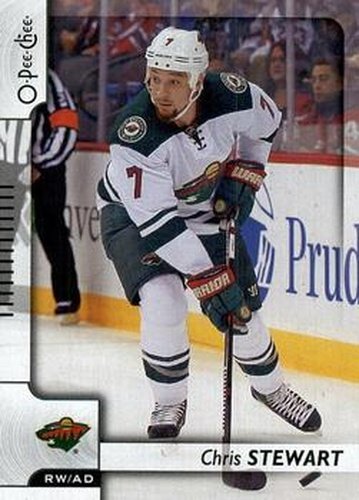 #299 Chris Stewart - Minnesota Wild - 2017-18 O-Pee-Chee Hockey