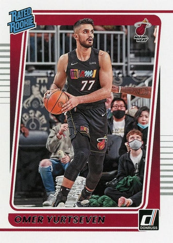 #299 Omer Yurtseven - Miami Heat - 2021-22 Panini Chronicles Basketball