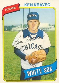 #299 Ken Kravec - Chicago White Sox - 1980 O-Pee-Chee Baseball
