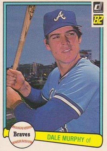 #299 Dale Murphy - Atlanta Braves - 1982 Donruss Baseball
