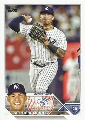 #299 Gleyber Torres - New York Yankees - 2023 Topps Baseball