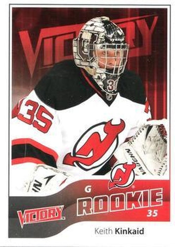#299 Keith Kinkaid - New Jersey Devils - 2011-12 Upper Deck Victory Update Hockey