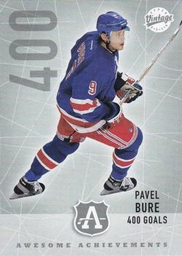 #299 Pavel Bure - New York Rangers - 2002-03 Upper Deck Vintage Hockey