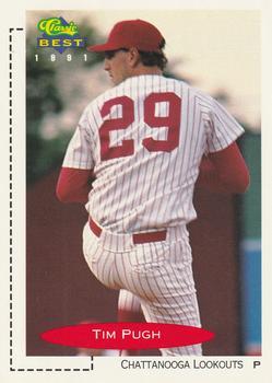 #299 Tim Pugh - Chattanooga Lookouts - 1991 Classic Best Baseball