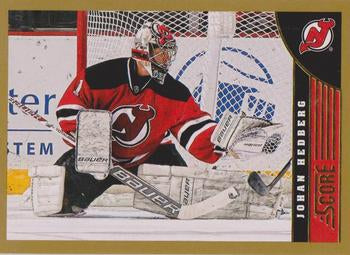 #299 Johan Hedberg - New Jersey Devils - 2013-14 Score - Gold Hockey