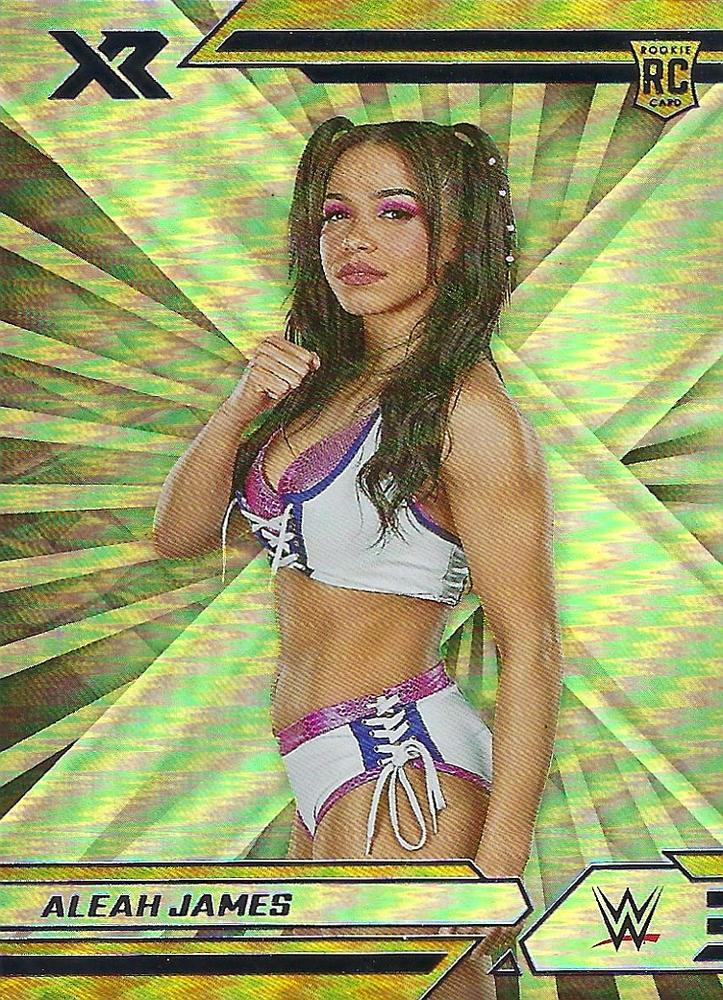 #299 Aleah James - 2022 Panini Chronicles WWE Wrestling