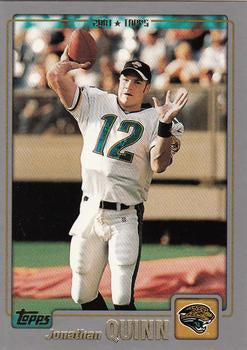 #299 Jonathan Quinn - Jacksonville Jaguars - 2001 Topps Football