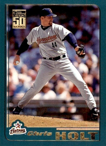 #299 Chris Holt - Houston Astros - 2001 Topps Baseball