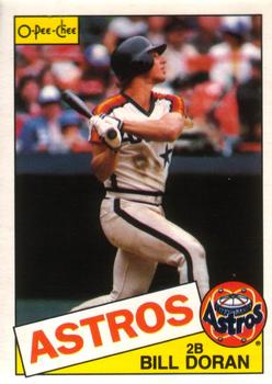 #299 Bill Doran - Houston Astros - 1985 O-Pee-Chee Baseball