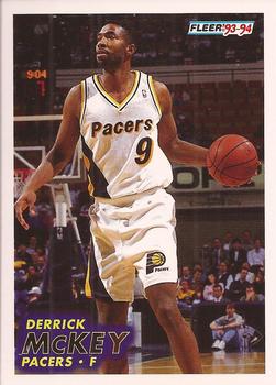 #299 Derrick McKey - Indiana Pacers - 1993-94 Fleer Basketball