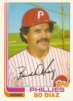 #29T Bo Diaz - Philadelphia Phillies - 1982 Topps Traded Baseball