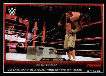 #29 John Cena - 2015 Topps WWE Road to Wrestlemania Wrestling