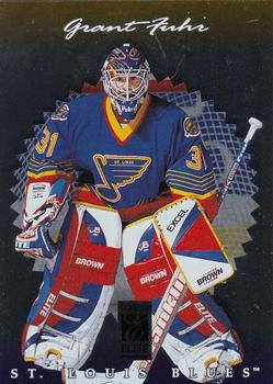 #29 Grant Fuhr - St. Louis Blues - 1996-97 Donruss Elite Hockey
