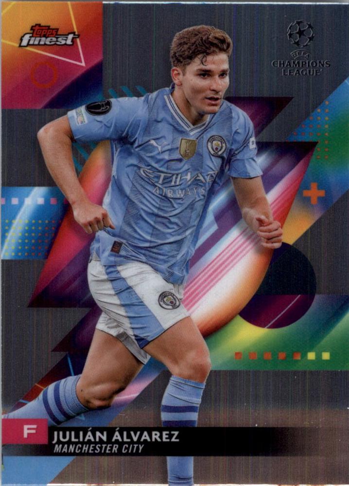 #29 Julián Álvarez - Manchester City - 2023-24 Finest UEFA Club Competitions Soccer