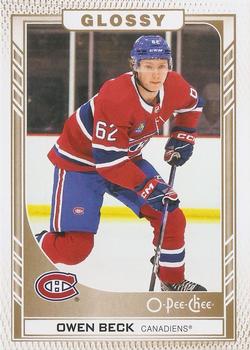 #R-29 Owen Beck - Montreal Canadiens - 2023-24 O-Pee-Chee Glossy Gold Hockey