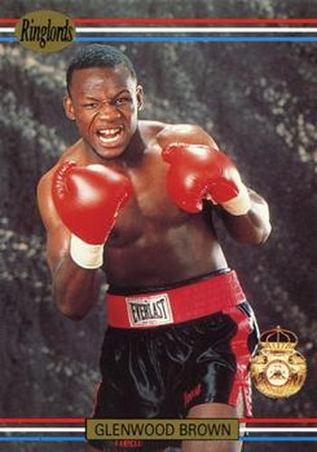 #29 Glenwood Brown - 1991 Ringlords Boxing