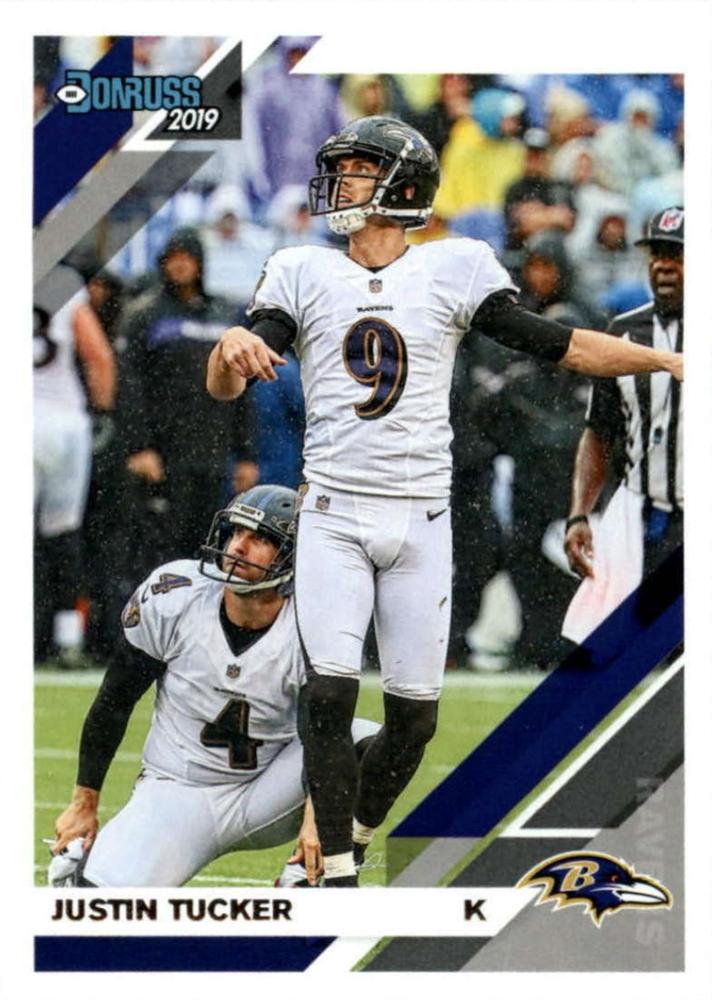 #29 Justin Tucker - Baltimore Ravens - 2019 Donruss Football